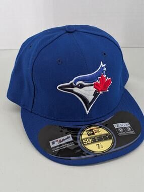 Toronto Blue Jays New Era 7 1/4 Fitted Hat Cap 57.7cm